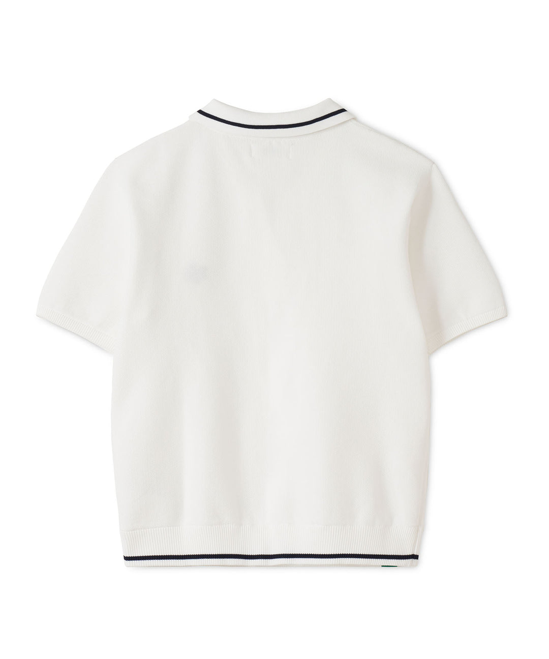 KNIT SKIPPER POLO S/S WHITE