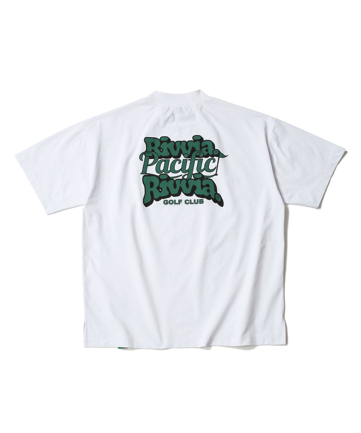 Rivvia Projects × PGC VV PGC M/NECK RASH SS WHITE