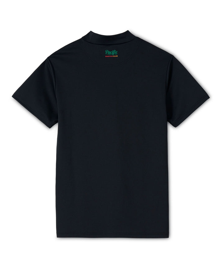 BRIEFING × PGC MS LOGO HIGHNECK BLACK