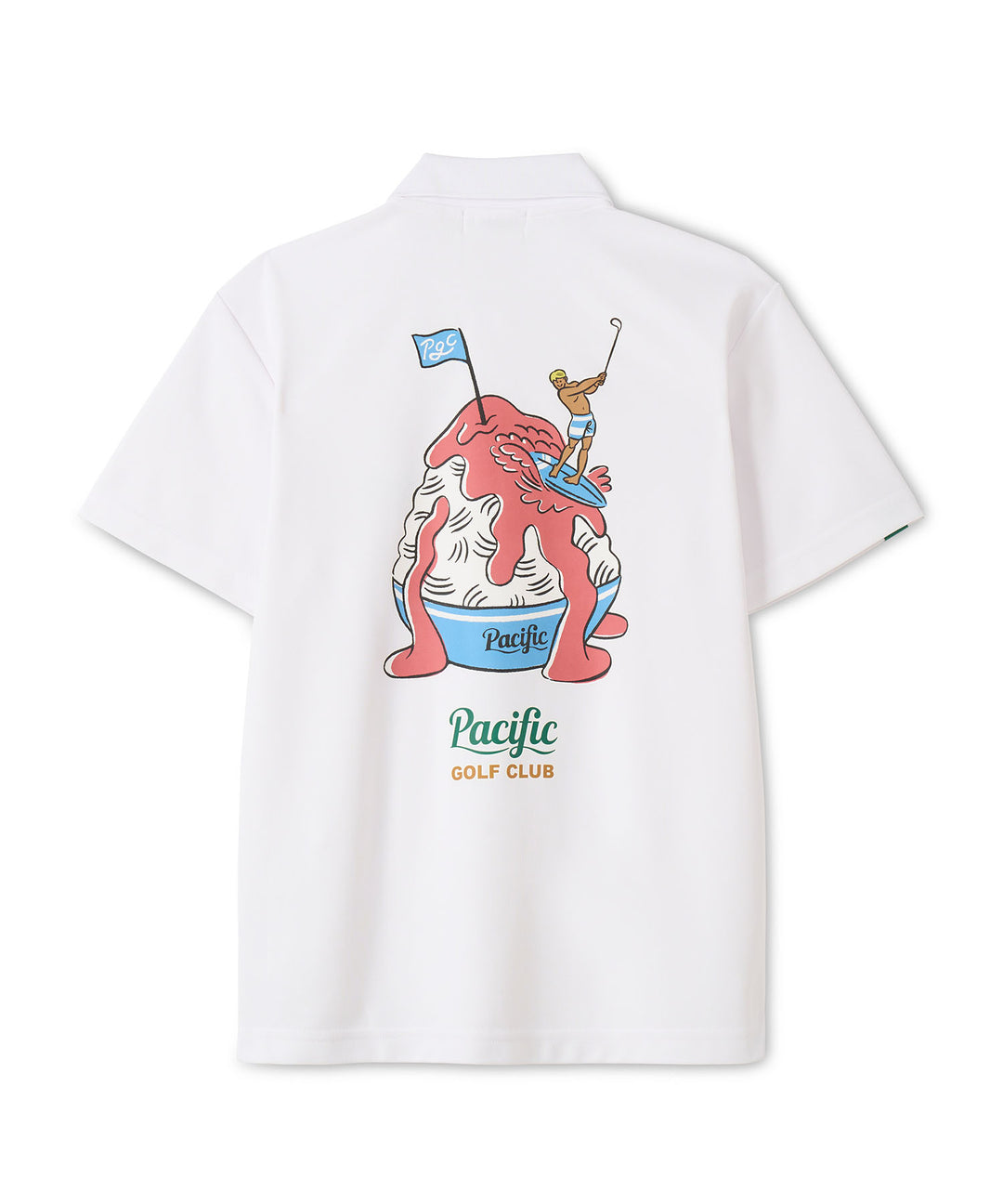【WOMEN】GOLF & SHAVED ICE POLO SHIRT