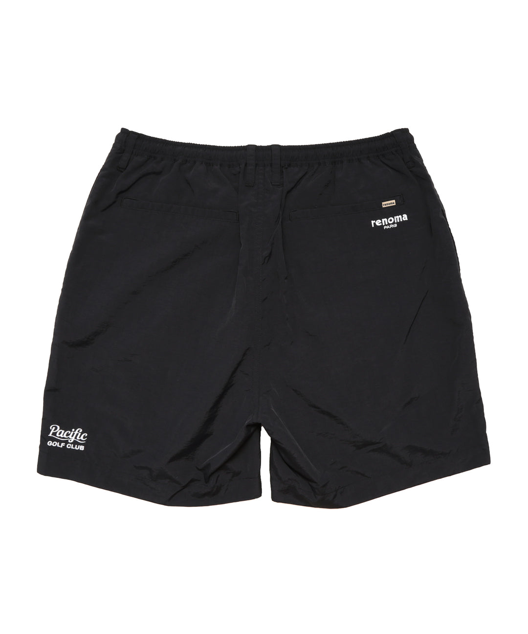 renoma golf × PGC NYLON SHORTS BLACK