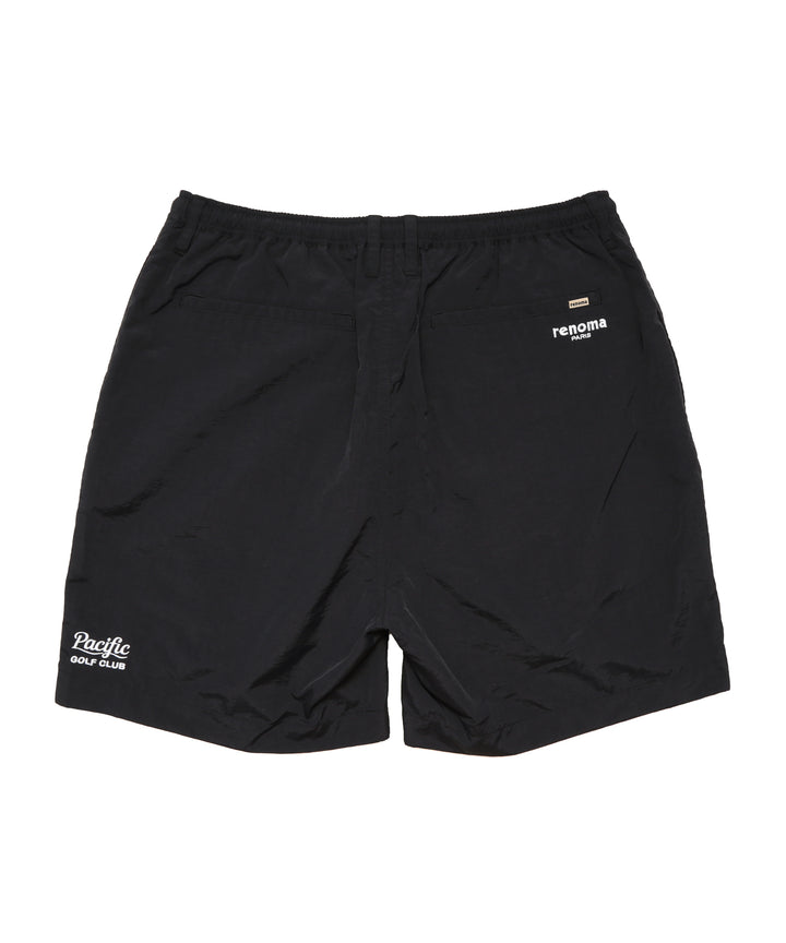 renoma golf × PGC NYLON SHORTS BLACK