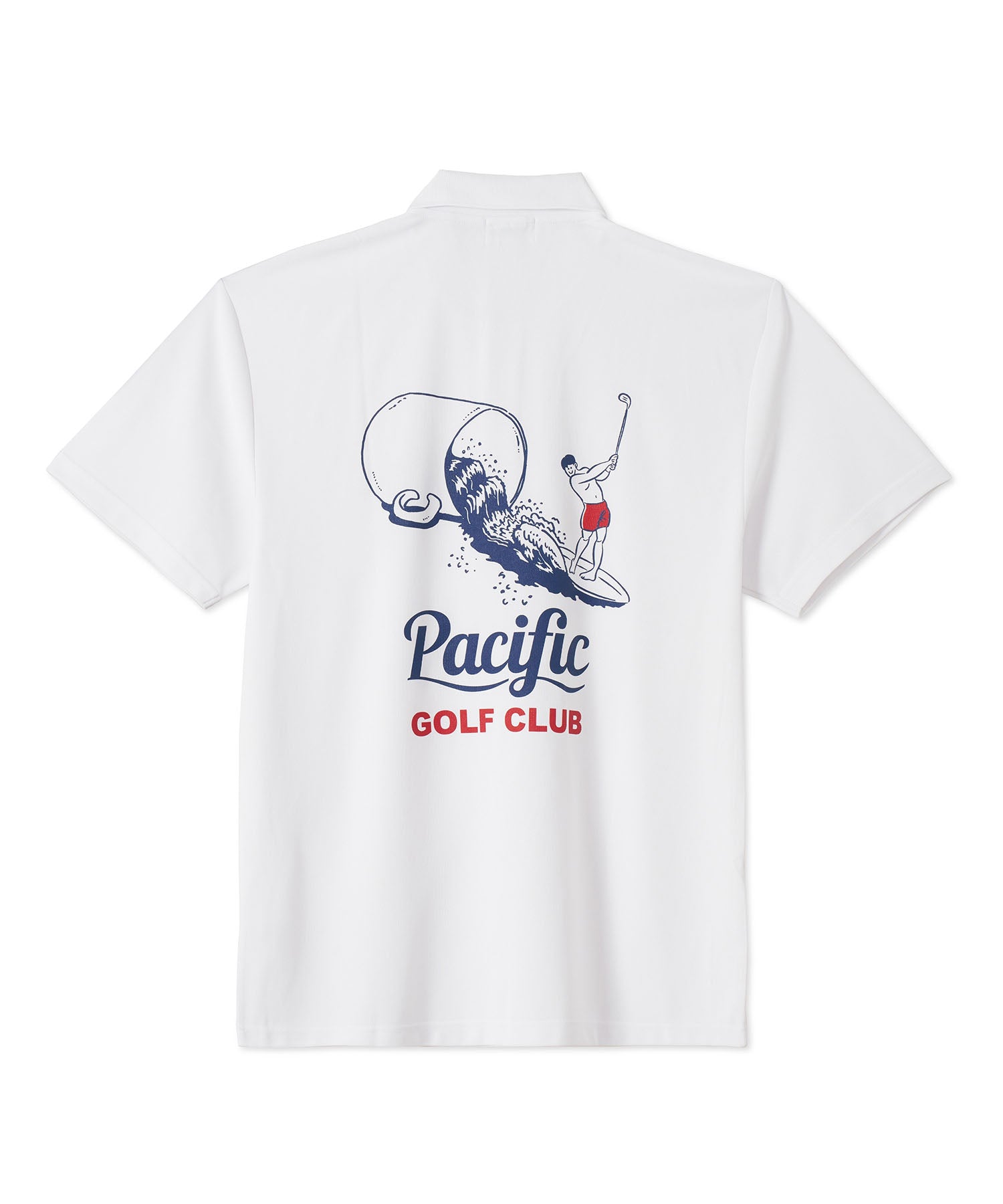 FORE ON THE WAVES POLO SHIRT 2 WHITE