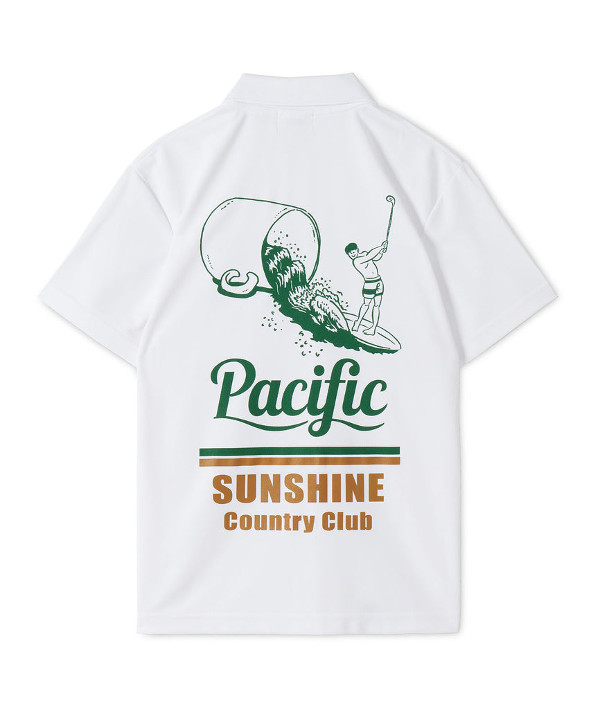 WOMAN】Pacific SUNSHINE COUNTRY CLUB POLO SHIRT – Pacific GOLF CLUB