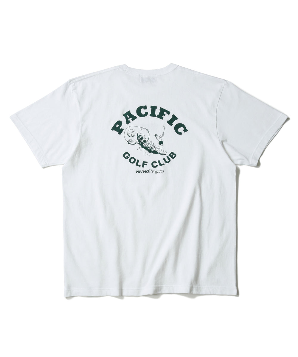 Rivvia Projects × PGC ON THE WAVE SS TEE WHITE