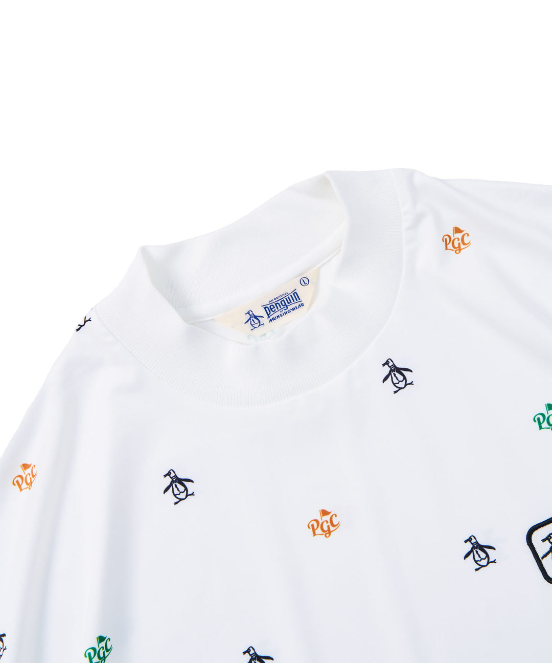 Penguin by Munsingwear × PGC MOCK NECK WHITE