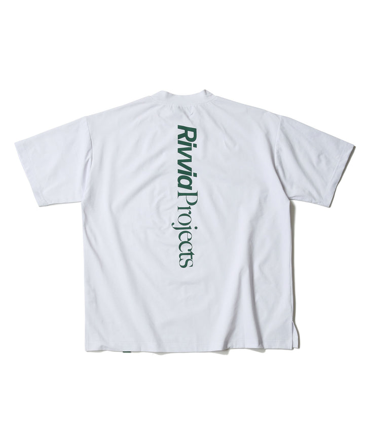 Rivvia Projects × PGC FLAG M/NECK RASH SS WHITE