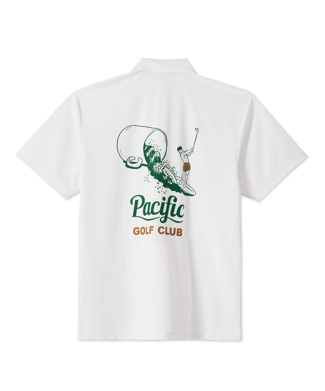 FORE ON THE WAVES POLO WHITE