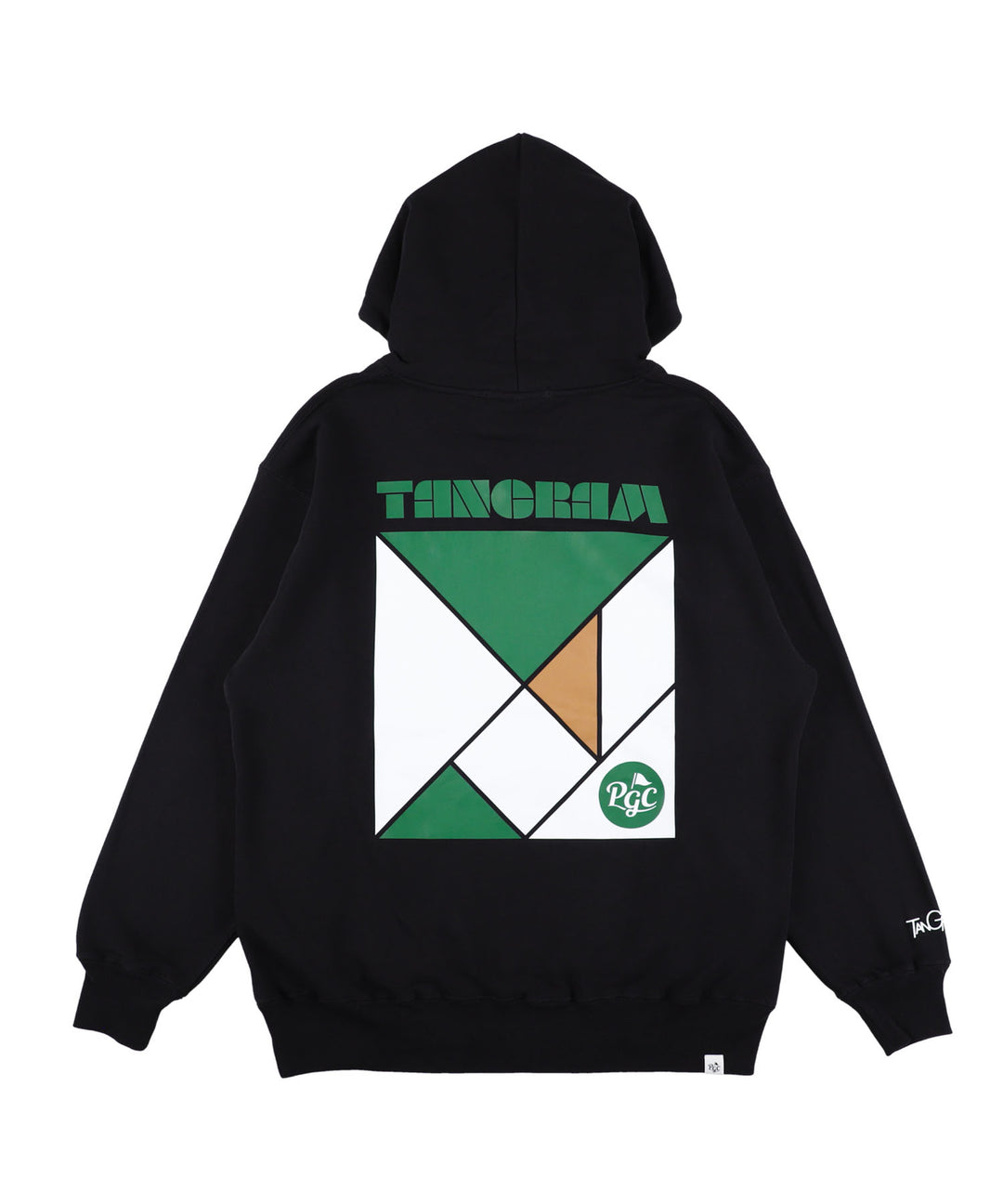 TANGRAM×PGC HOODIE BLACK