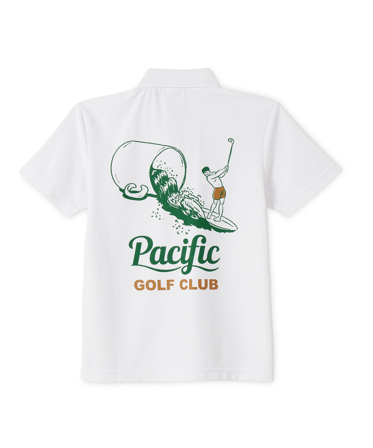 CUP & SURFER POLO WHITE