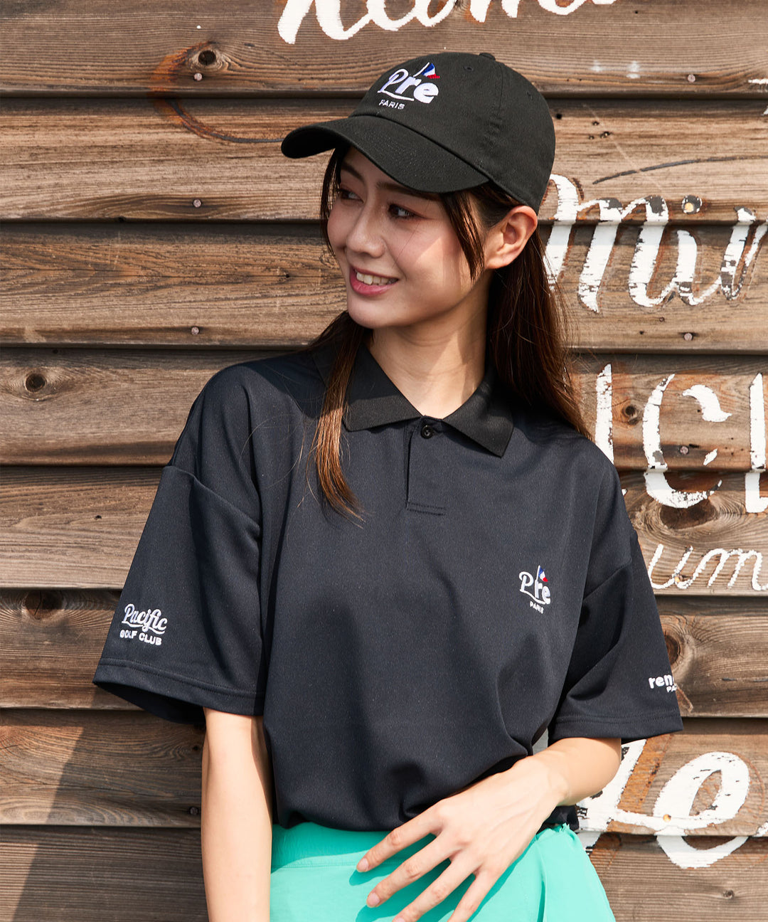 renoma golf × PGC CAP BLACK