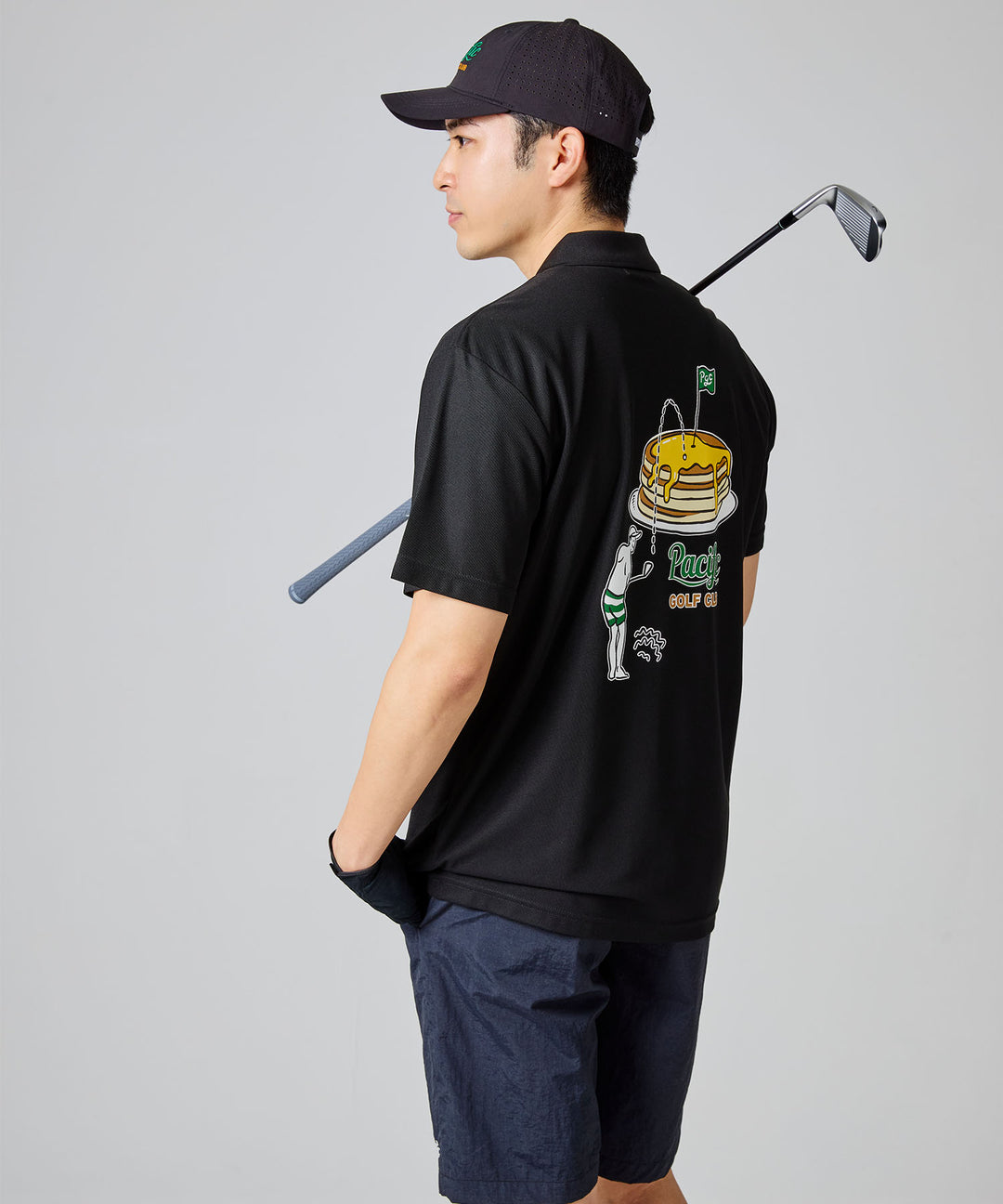 【MEN】GOLF & PANCAKE POLO SHIRT