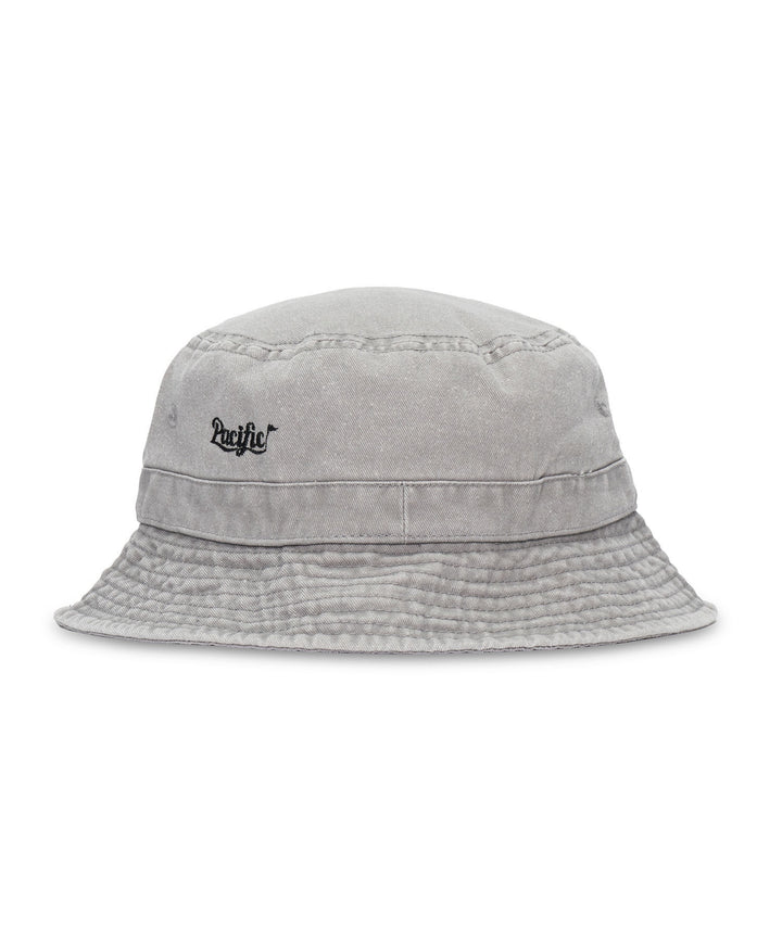 PGC CHARACTER WAPPEN BUCKET HAT GRAY