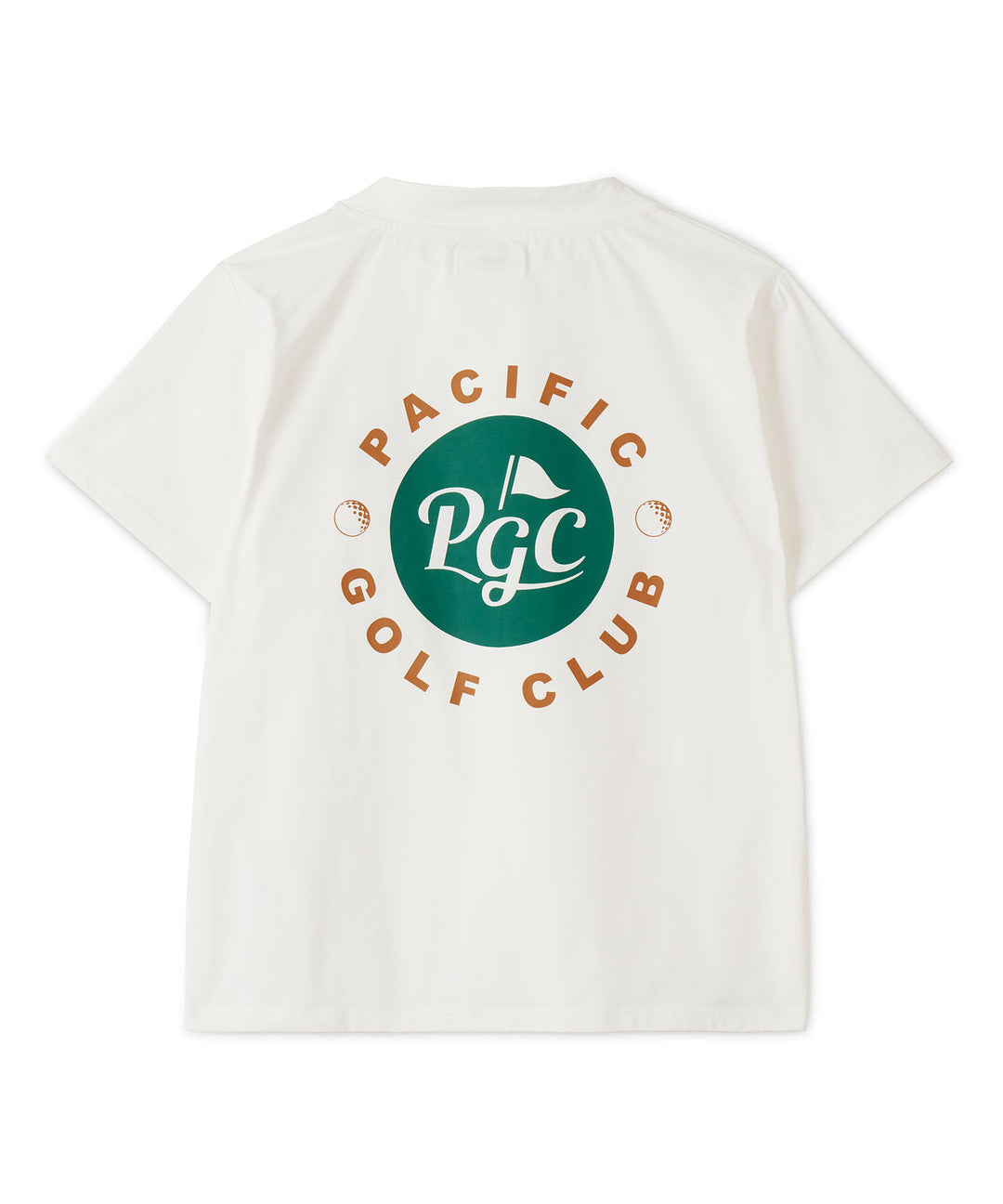 CIRCLE LOGO MOCK S/S WHITE