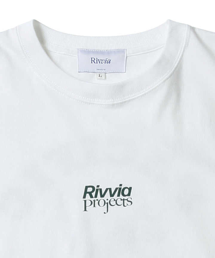 Rivvia Projects × PGC ON THE WAVE SS TEE WHITE