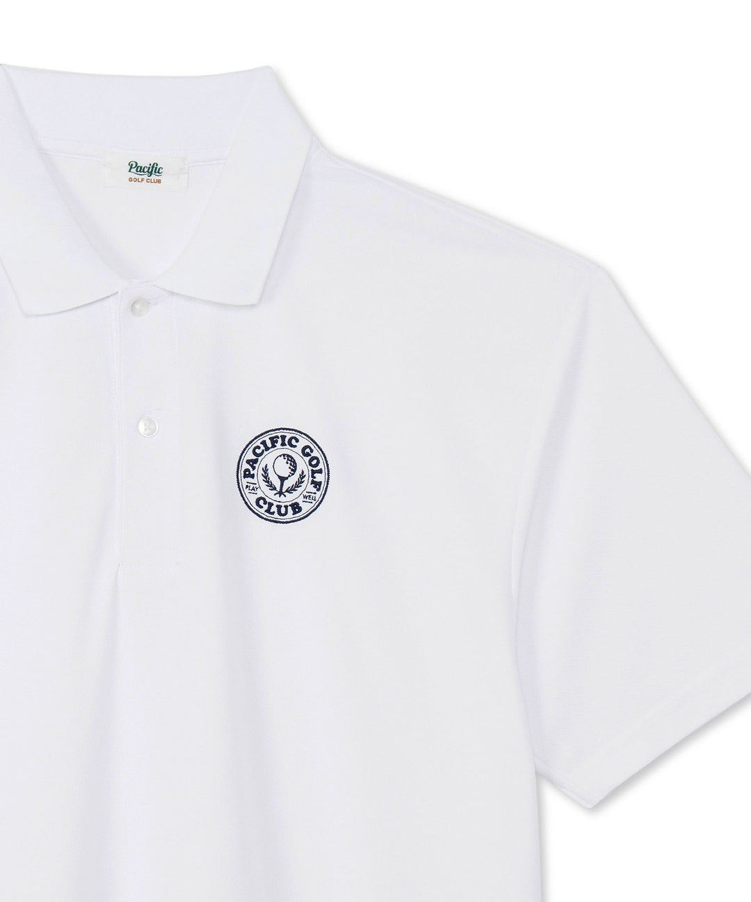 PGC EMBLEM POLO WHITE