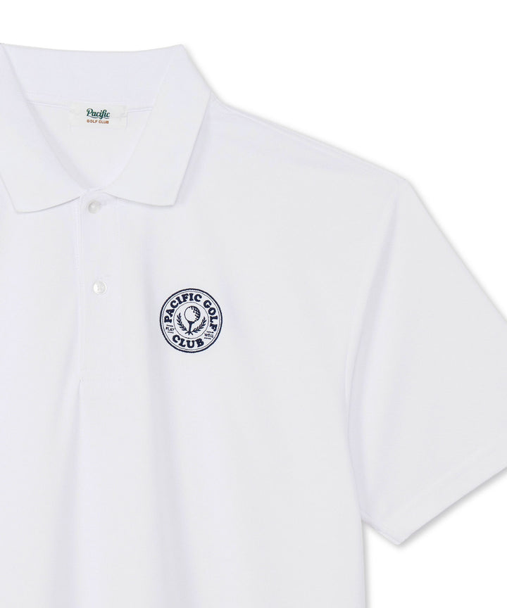 PGC EMBLEM POLO WHITE
