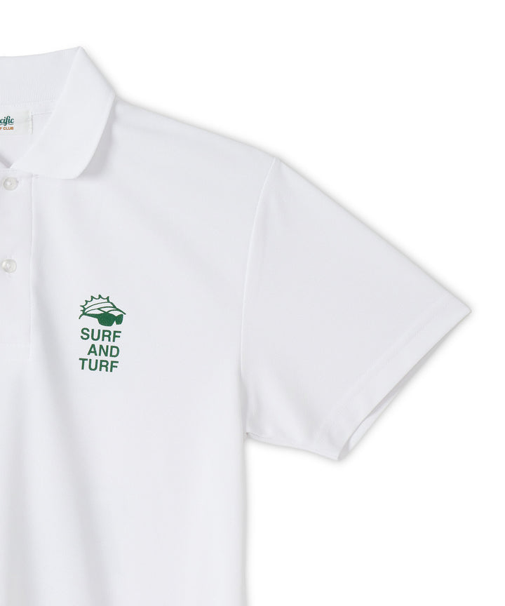 Pacific SUNSHINE COUNTRY CLUB POLO SHIRT WHITE