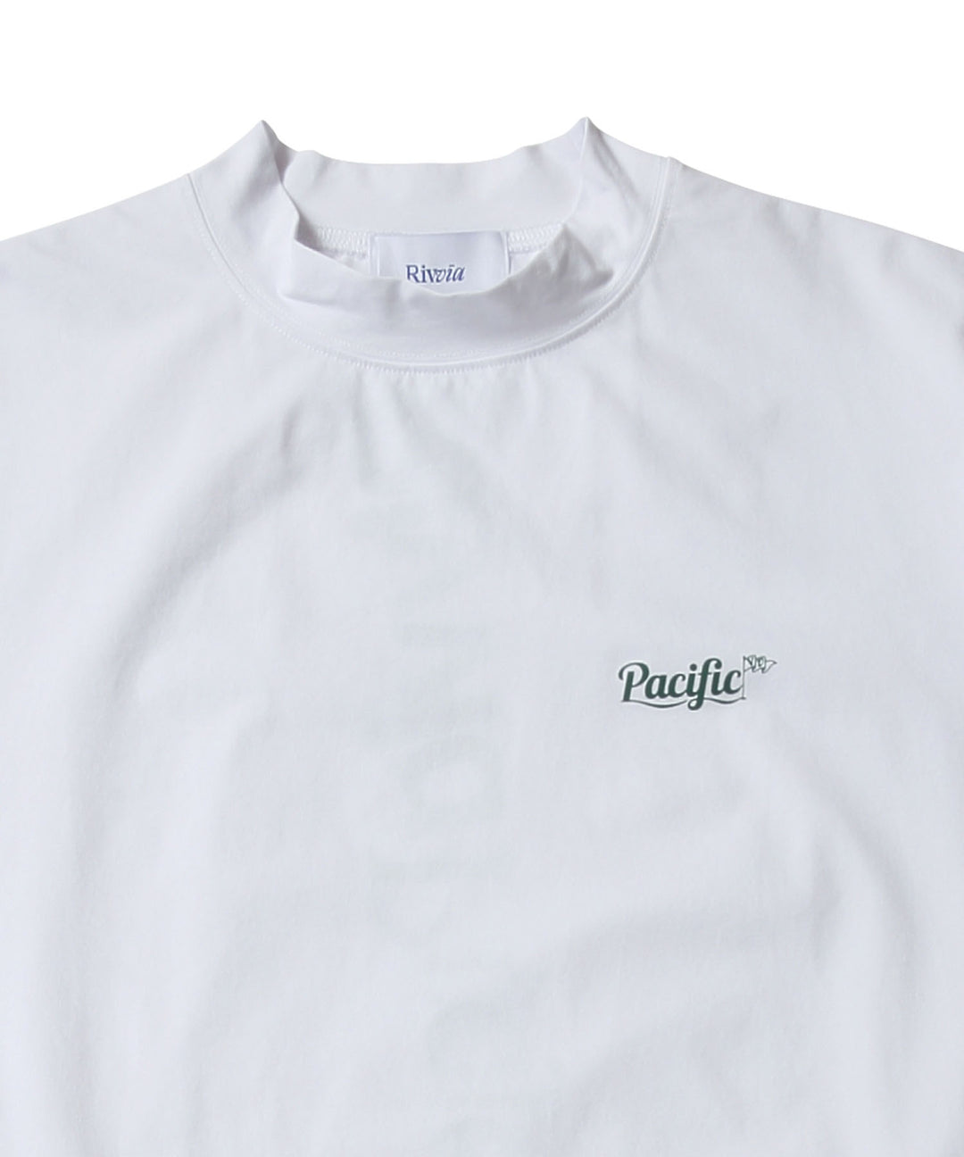 Rivvia Projects × PGC FLAG M/NECK RASH SS WHITE