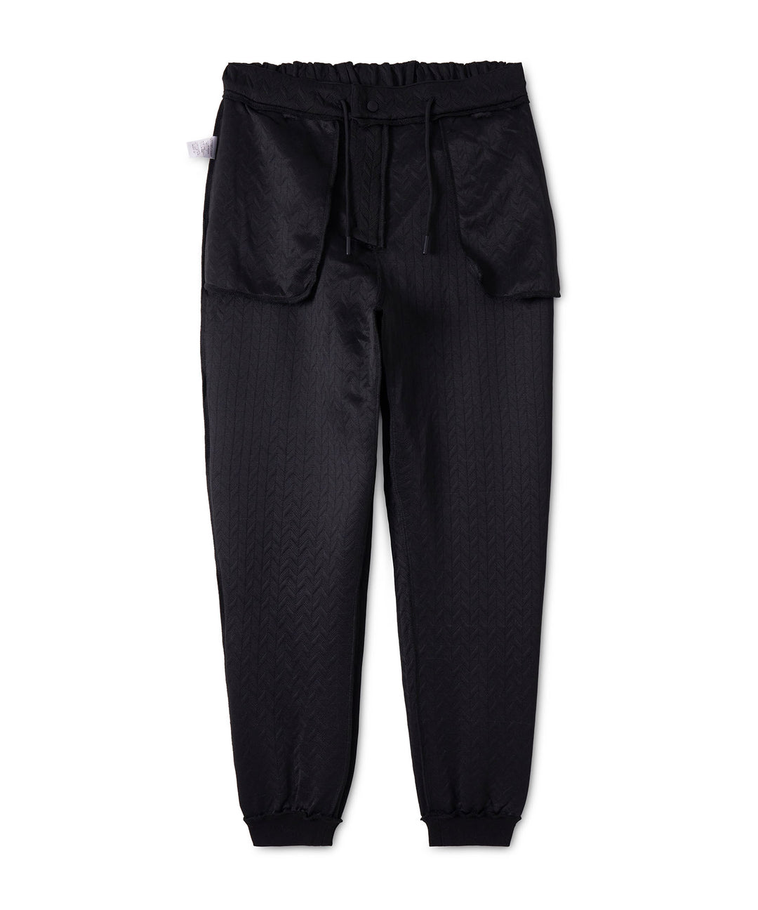 EMBOSS JQ PANTS BLACK