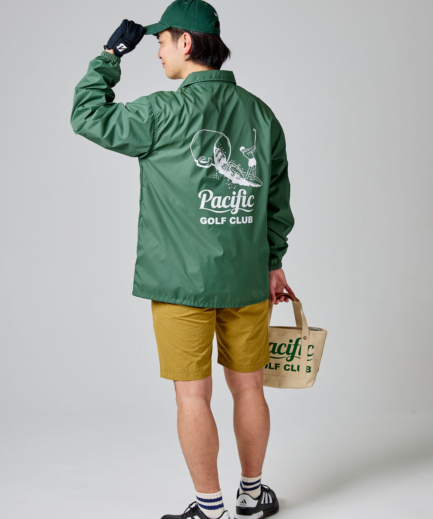 FORE ON THE WAVES COACH JACKET – Pacific GOLF CLUB
