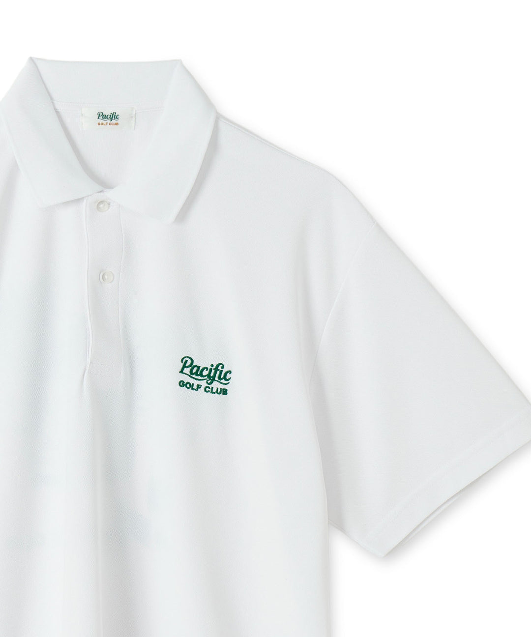 GOLFERS ON THE COURSE POLO WHITE
