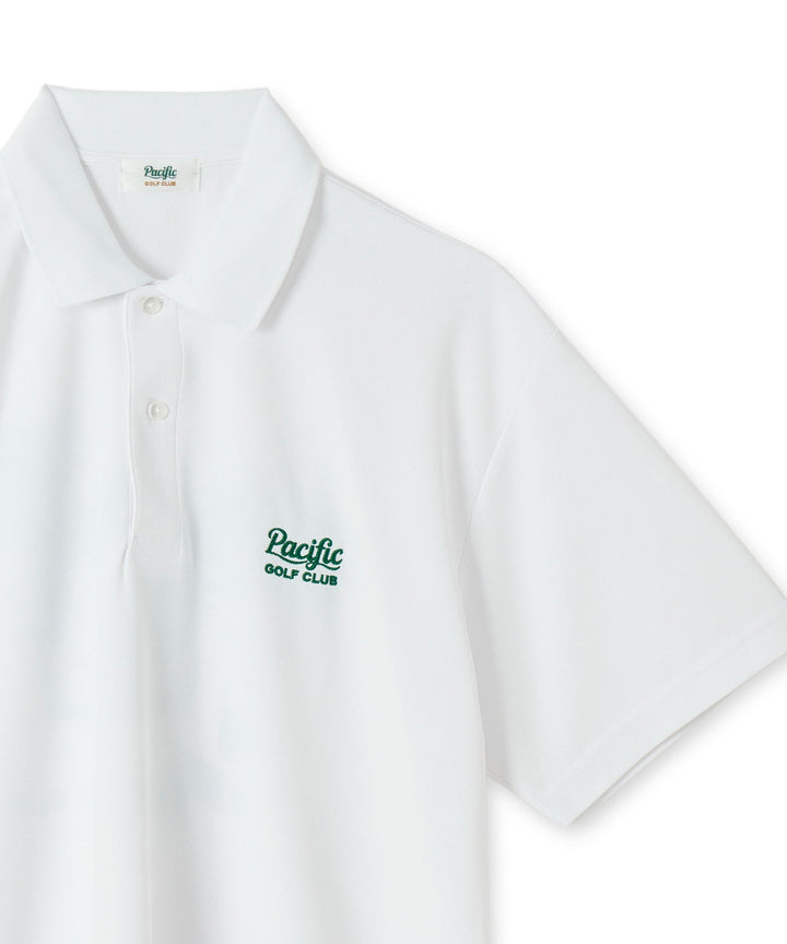 GOLFERS ON THE COURSE POLO WHITE