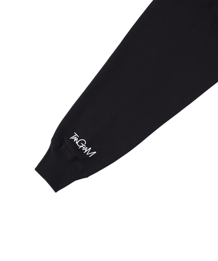 TANGRAM×PGC HOODIE BLACK