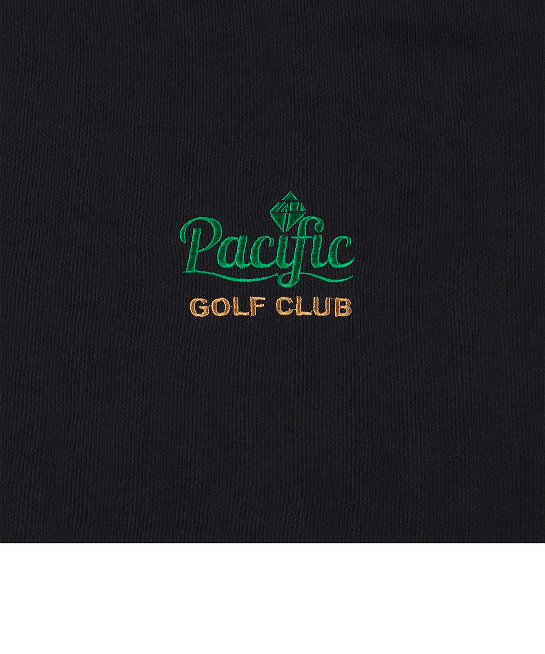 TANGRAM×PGC CREW SWEAT BLACK