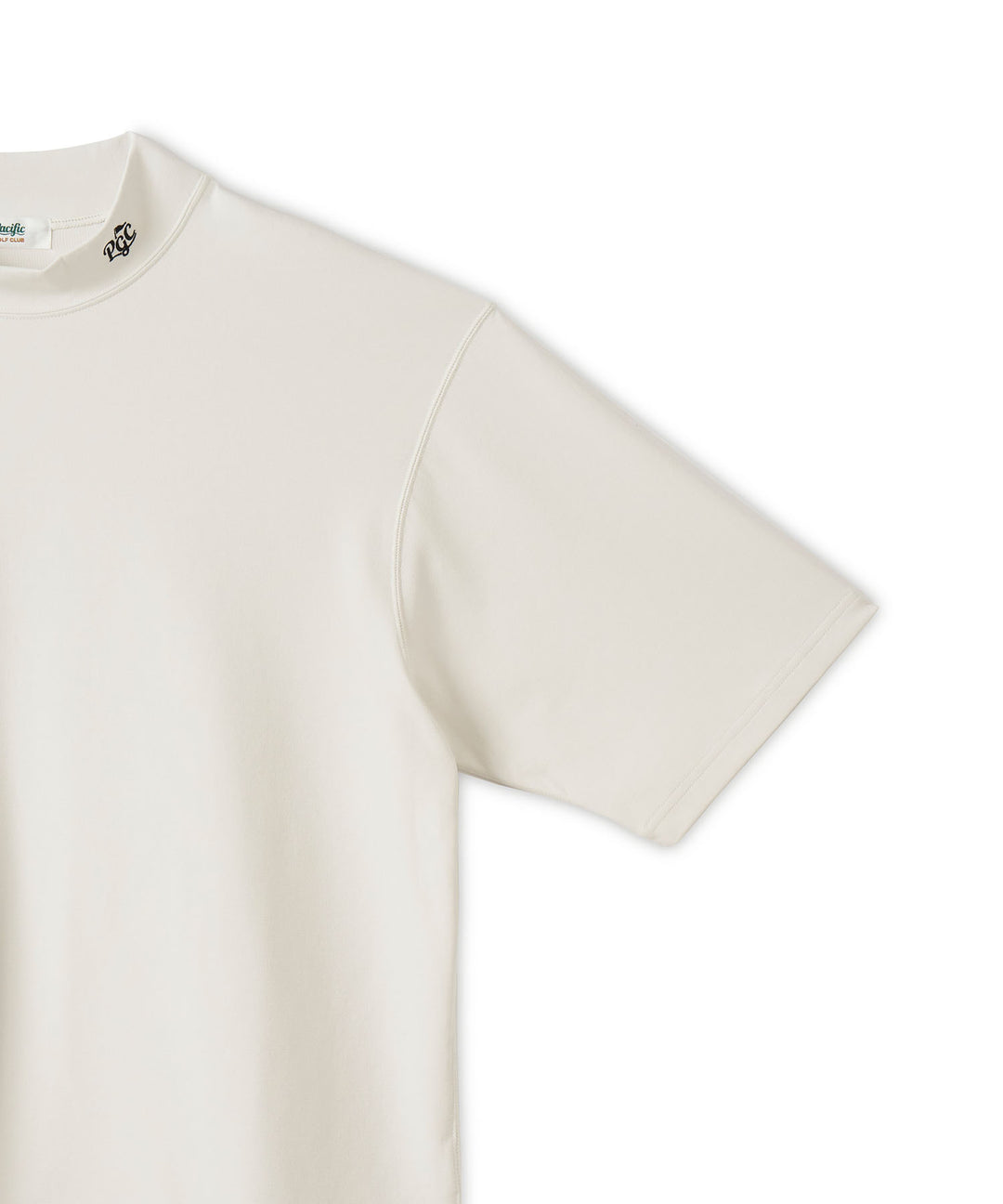 MOCK-NECK BIG TEE HALF SLEEVE Pacific LOGO