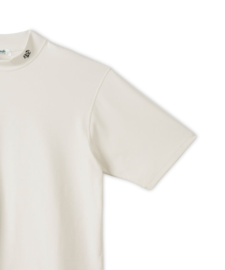 MOCK-NECK BIG TEE HALF SLEEVE Pacific LOGO