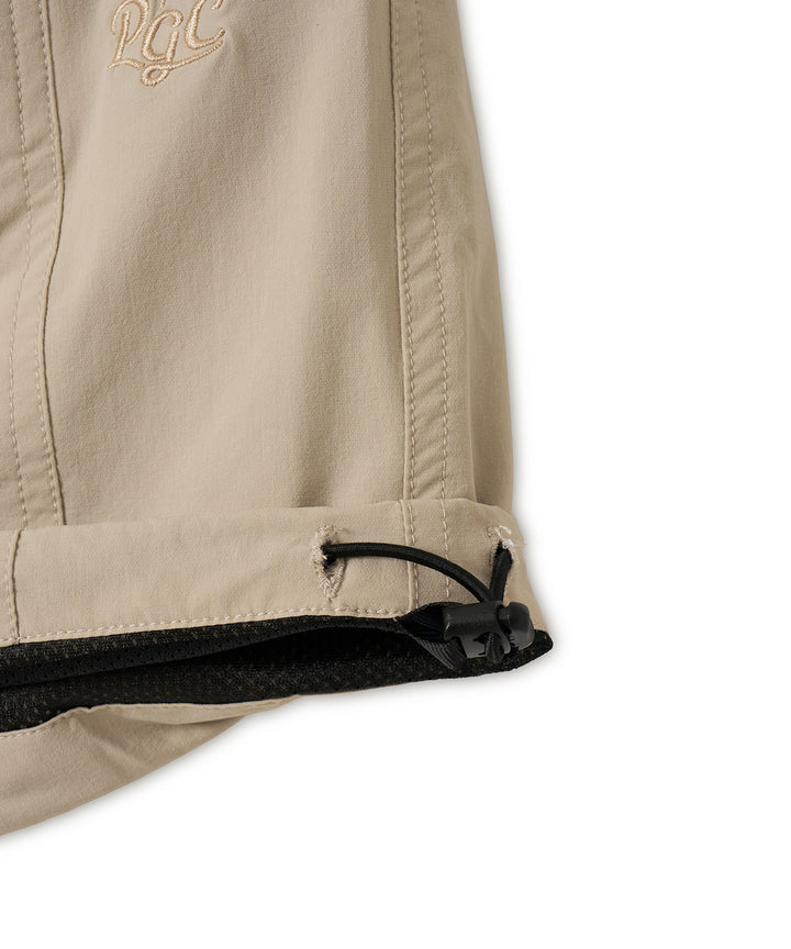DRAWSTRING BALLOON SKIRT BEIGE