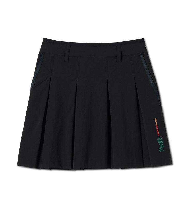 BRIEFING × PGC WS WR CORDURA FLARE SKIRT BLACK