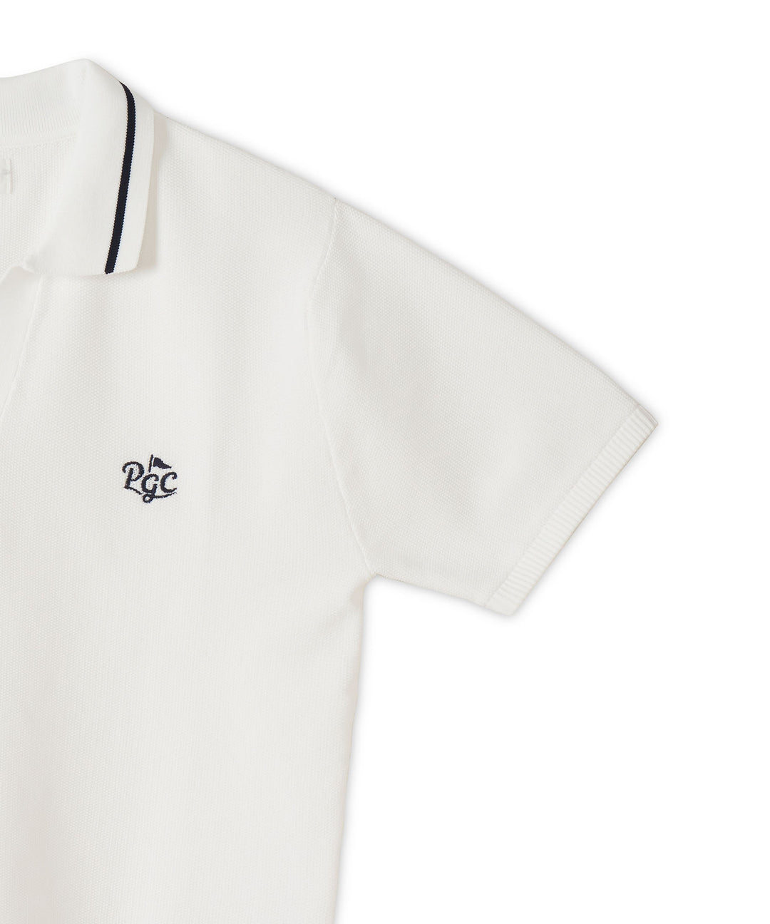 KNIT SKIPPER POLO S/S WHITE