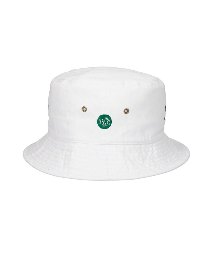 TANGRAM×PGC BUCKET HAT WHITE