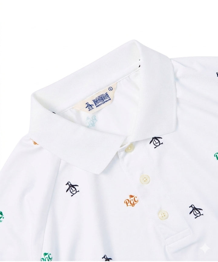 Penguin by Munsingwear × PGC POLO WHITE