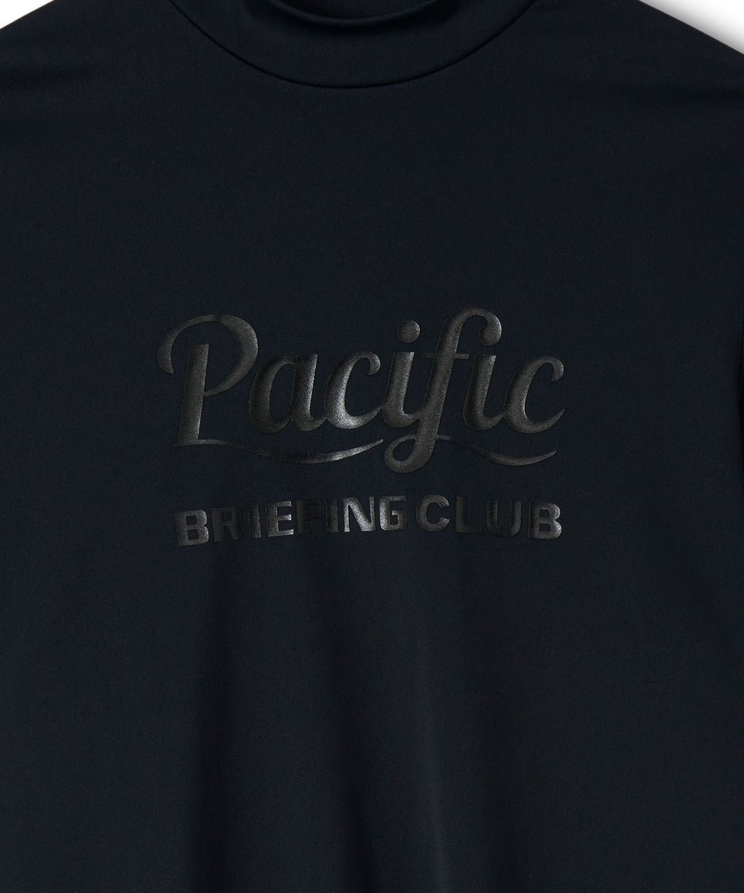 BRIEFING × PGC MS LOGO HIGHNECK BLACK