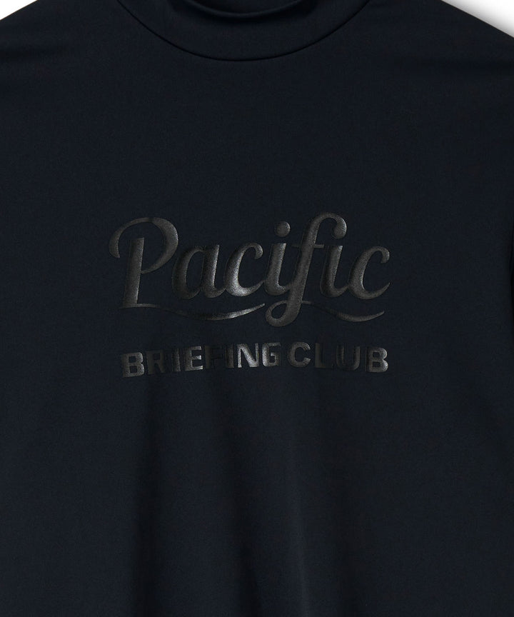 BRIEFING × PGC MS LOGO HIGHNECK BLACK