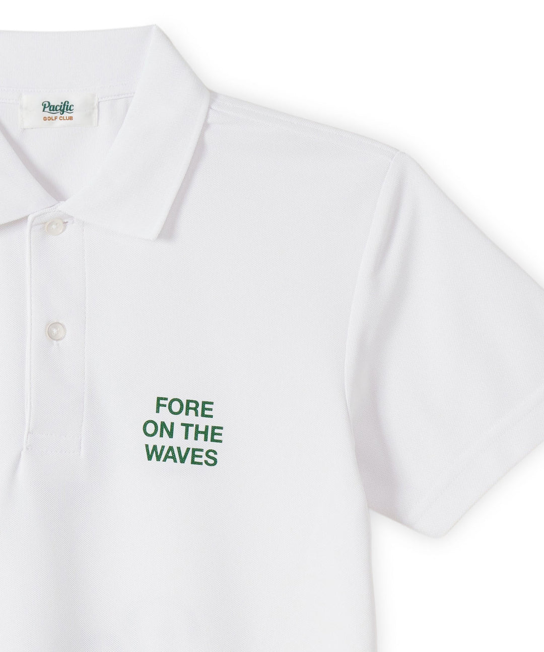 CUP & SURFER POLO WHITE