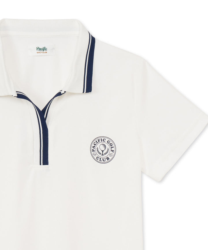 HALF SLEEVE SKIPPER POLO IVORY