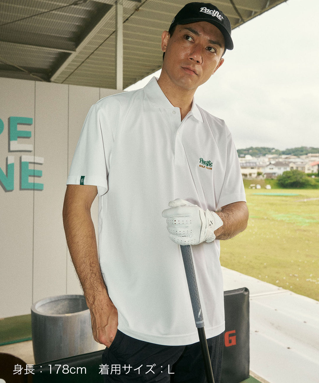 【MEN】GOLF & SHAVED ICE POLO SHIRT