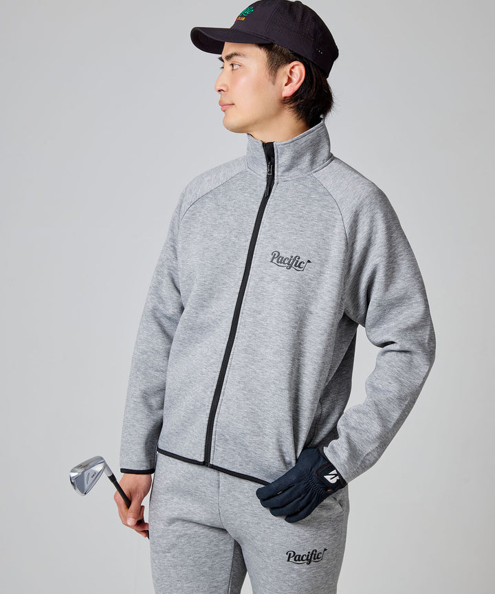 DOUBLE KNIT ZIP BLOUSON