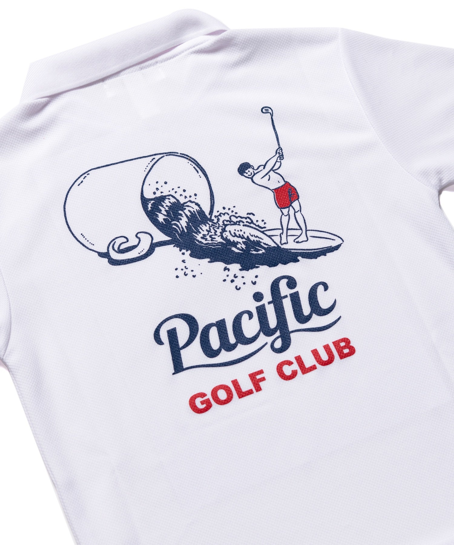 Pacific GOLF CLUB ポロシャツ FORE ON THE WAVES POLO 3 メンズ