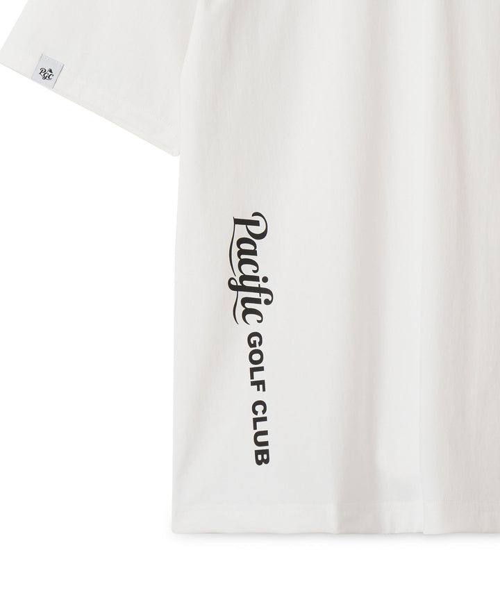 TAION × PGC FACTION T-shirts <Relaxed Loose> WHITE