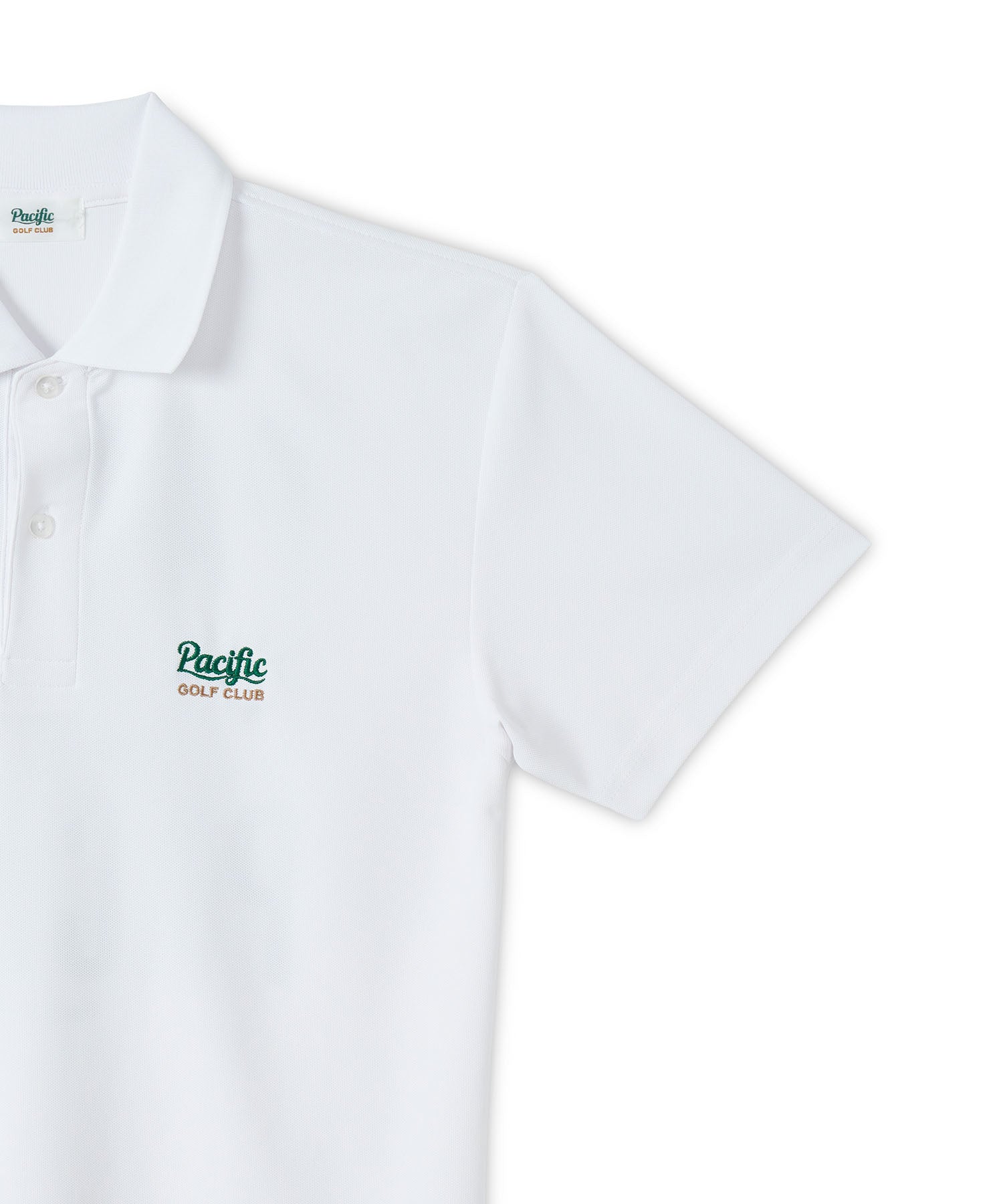 Pacific GOLF CLUB ゴルフシャツ ホワイト WOMEN】TRIPLE PACIFIC LOGO POLO SHIRT – Pacific GOLF CLUB