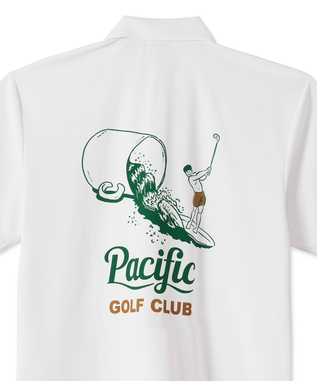 FORE ON THE WAVES POLO WHITE