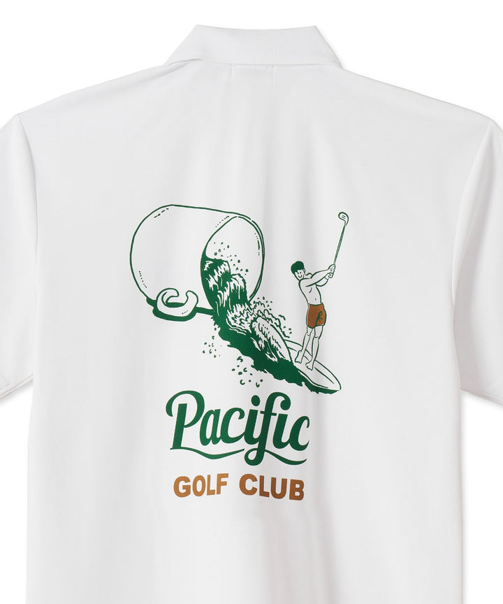 FORE ON THE WAVES POLO WHITE
