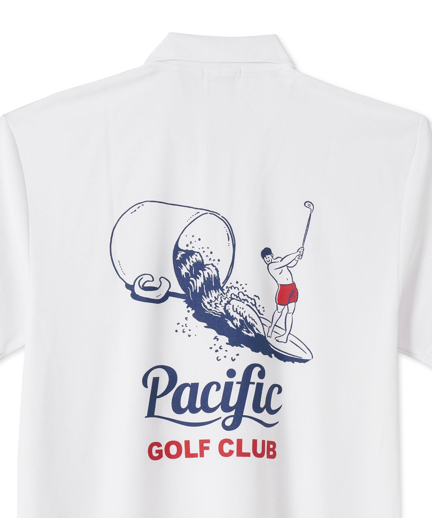 FORE ON THE WAVES POLO SHIRT 2 WHITE