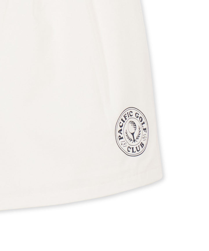 TUCK SHORT PANTS WHITE