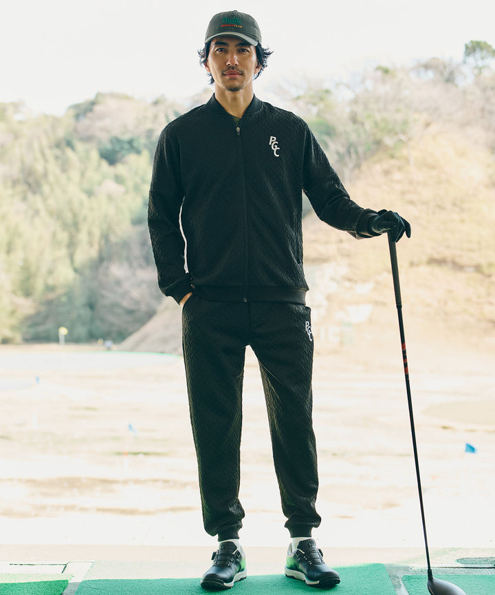 EMBOSS JQ ZIP BLOUSON